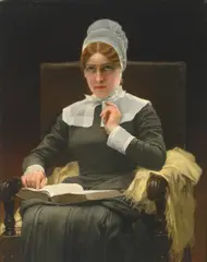 Constant Mayer, Sweet Memories, oil on canvas