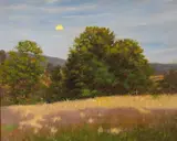 Jay Campbell Phillips, Long Shadows, Late Afternoon, Dover Plains, N.Y., oil on canvas