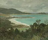 Francis Luis Mora, A Bay View with Storm Clouds