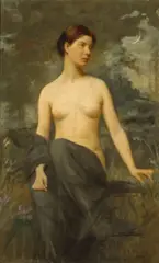 Henry Oliver Walker, The New Moon, 1889, oil on canvas