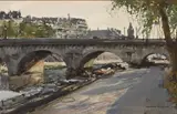 Donald Teague, Fall Morning, Paris