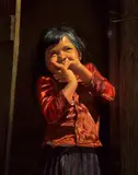 Robert Rishell, Navajo Girl, oil on canvas