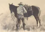 William Matthews, Saddling the Horse