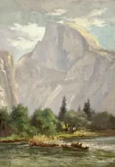 Chris Jorgensen, Half Dome, 1903, oil on canvas