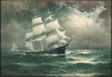 William A. Coulter, Moonlight at Sea