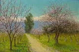 Theodore Wores, Almond Blossoms, Los Altos