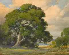 The Old Oak by Percy Gray, 1951, watercolor on paper, sold Dec 2006