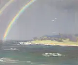William Posey Silva, Rainbow over Carmel Bay
