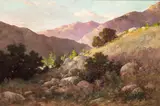 J. Bond Francisco, Cherry Canyon, 1897, oil on canvas