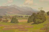 Aaron Edward Kilpatrick, Twin Sisters Peaks, 1909, oil on canvas