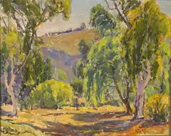 Summer Foothills by Paul Lauritz, oil on canvas, sold Dec 2006