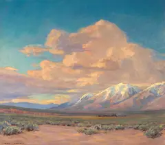 Roundup by Leland Curtis, oil on canvas, offered Dec 2006