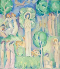 Mabel Alvarez, Dream of Youth, 1925, oil on canvas