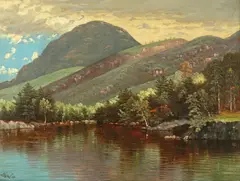 Nelson Augustus Moore, Lake George, 1892, oil on canvas