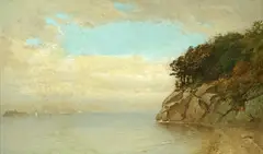 Roswell Morse Shurtleff, Lake George, oil on canvas