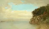 Roswell Morse Shurtleff, Lake George, oil on canvas