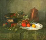 William Merritt Chase, Still Life with Copper Urn