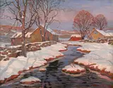 Robert Emmett Owen, Stream in Winter
