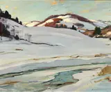 Aldro Thompson Hibbard, Stream in Winter