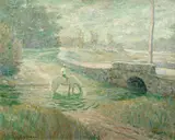 Ernest Lawson, Watering the White Horse