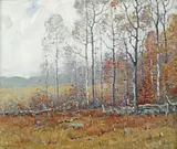 Guy Carleton Wiggins, A Forgotten Corner, oil on canvas laid to board