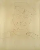 John Graham, Study for Solider, Paul Regiment