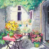 Katia Pissarro, (French 1936-2001), oil on canvas