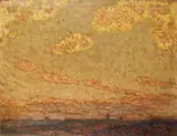 Henri Le Sidaner, (French 1862-1939), oil on board