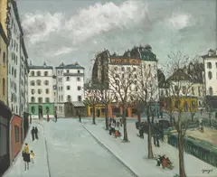 Alphonse Quizet, (French 1885-1955), oil on canvas
