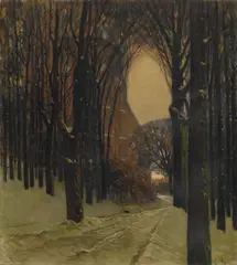 Carl Moll, (Austrian 1861-1945), oil on canvas