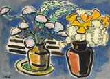 (German 1884-1976) by Karl Schmidt-Rottluff, watercolor on paper, sold Nov 2006