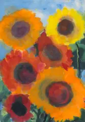 Emil Nolde, (German 1867-1956), watercolor on paper