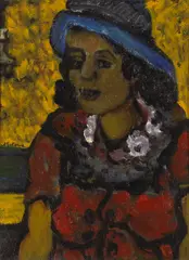 (Russian/American 1901-1982) by Sacha Moldovan, oil on board on masonite, sold Nov 2006