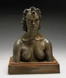 Jacob Epstein, (British 1880-1959), patinated bronze