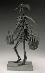 Sean Crampton, (British 1918-1999), phosphorus bronze