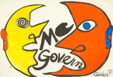(American 1898-1976) by Alexander Calder, gouache on paper, sold Nov 2006