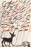 (American 1898-1976) by Alexander Calder, gouache on paper, sold Nov 2006