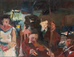 Edwin Perry Douglas, (American b.1935), oil on canvas
