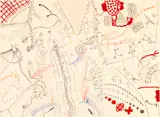 Roy De Forest, (American b.1930), mixed media on paper