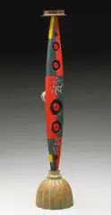 Roy Dowell, (American b.1951), wood and acrylic