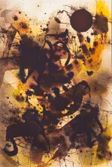 Fred Martin, (American b.1927), mixed media on paper