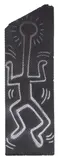 Keith Haring, (American 1958-1990), acrylic on acoustic board