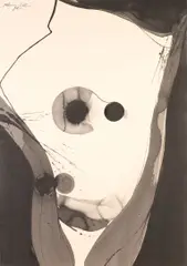 Matsumi, (American b.1922), sumi ink on paper
