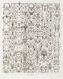 Bruce Conner, (American b.1933), pen and ink on paper
