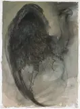 Larry Thomas, (American b.1943), pen and ink and watercolor on paper