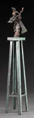 Mel Kendrick, (American b.1949), patinated bronze