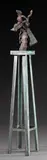 Mel Kendrick, (American b.1949), patinated bronze