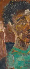 (British b.1968) by Chris Ofili, oil on canvas, sold Nov 2006