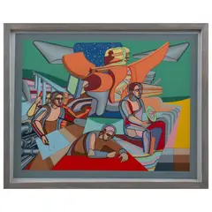 Arnold Belkin, Futuro posible, 1984, Serigrafía P. A
