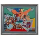 Arnold Belkin, Futuro posible, 1984, Serigrafía P. A